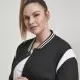 Дамско колежанско яке Urban Classics в черно и бяло, Якета - Hoodstyle.bg