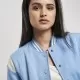 Дамско колежанско яке в син цвят Urban Classics, Жени - Hoodstyle.bg