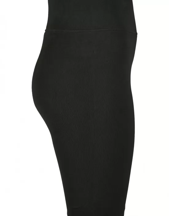 Дамски къс клин с висока талия Urban Classics в черен цвят, Клинове - Hoodstyle.bg