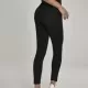 Дамски клин с висока талия Urban Classics в черен цвят, Клинове - Hoodstyle.bg
