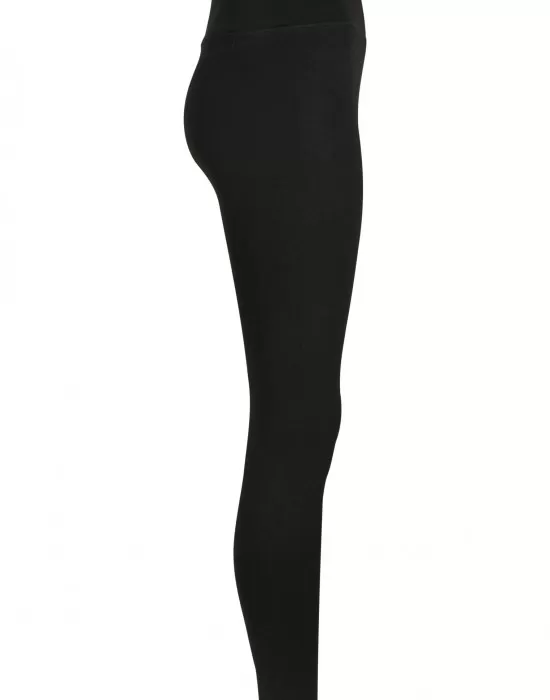 Дамски клин с висока талия Urban Classics в черен цвят, Клинове - Hoodstyle.bg