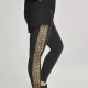 Дамски клин Urban Classics blk/leo в черен цвят, Клинове - Hoodstyle.bg