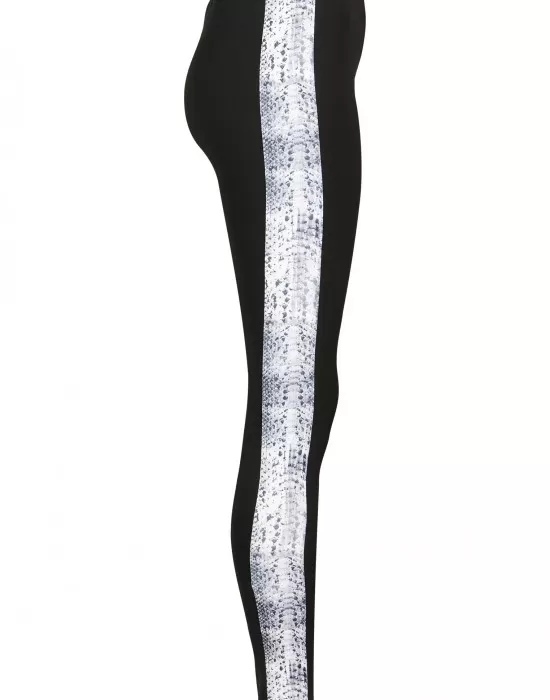 Дамски клин Urban Classics blk/snake в черен цвят, Клинове - Hoodstyle.bg