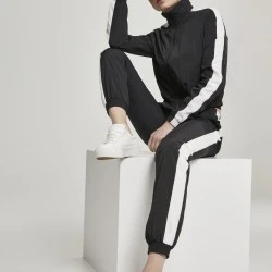 Дамско късо горнище Urban Classics blk/wht