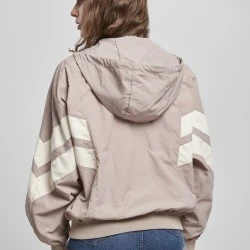Дамско спортно горнище Urban Classics duskrose/whitesand 