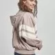Дамско спортно горнище Urban Classics duskrose/whitesand, Якета - Hoodstyle.bg