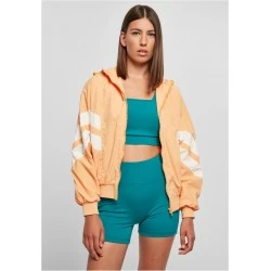 Дамско яке с качулка в светлооранжев цвят Urban Classics Ladies Jacket