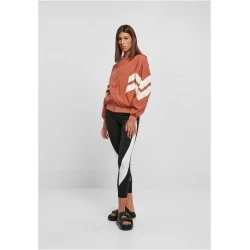 Дамско яке с качулка в цвят праскова Urban Classics Ladies Jacket