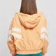 Дамско яке с качулка в светлооранжев цвят Urban Classics Ladies Jacket, Якета - Hoodstyle.bg