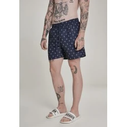 Мъжки плувни шорти Urban Classics Pattern anchor/navy