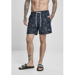 Мъжки плувни шорти Urban Classics Pattern?Swim Shorts island aop 