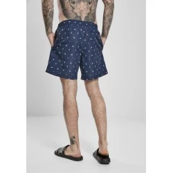 Мъжки плувни шорти Urban Classics Pattern?Swim Shorts skullandyacht aop 