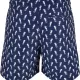 Мъжки плувни шорти в цветен десен Urban Classics Swim Shorts navyseahorse, Мъже - Hoodstyle.bg