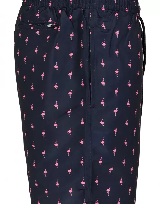 Мъжки плувни шорти Urban Classics Pattern?Swim Shorts flamingo, Къси панталони - Hoodstyle.bg