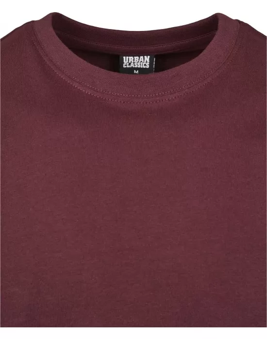 Мъжка тениска във виненочервено Urban Classics Basic Tee, Тениски - Hoodstyle.bg