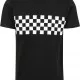 Мъжка черна тениска Urban Classics Check black/white, Тениски - Hoodstyle.bg
