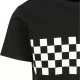 Мъжка черна тениска Urban Classics Check black/white, Тениски - Hoodstyle.bg