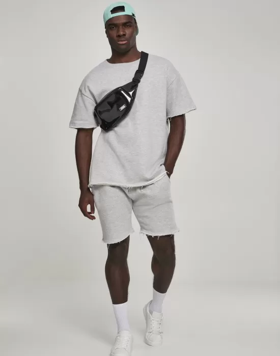 Мъжка сива тениска Urban Classics Herringbone, Тениски - Hoodstyle.bg