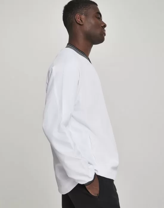 Мъжка спортна блуза Urban Classics wht/gry, Блузи - Hoodstyle.bg