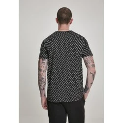 Мъжка тениска Urban Classics Logo в черен цвят