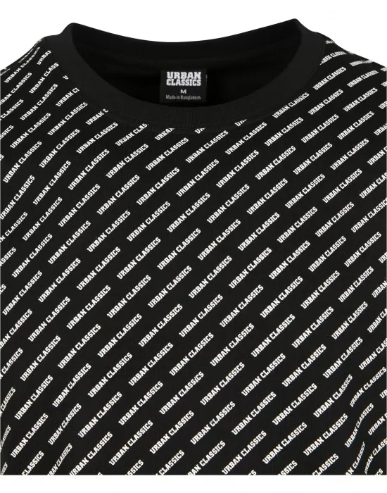 Мъжка тениска Urban Classics Logo в черен цвят, Тениски - Hoodstyle.bg