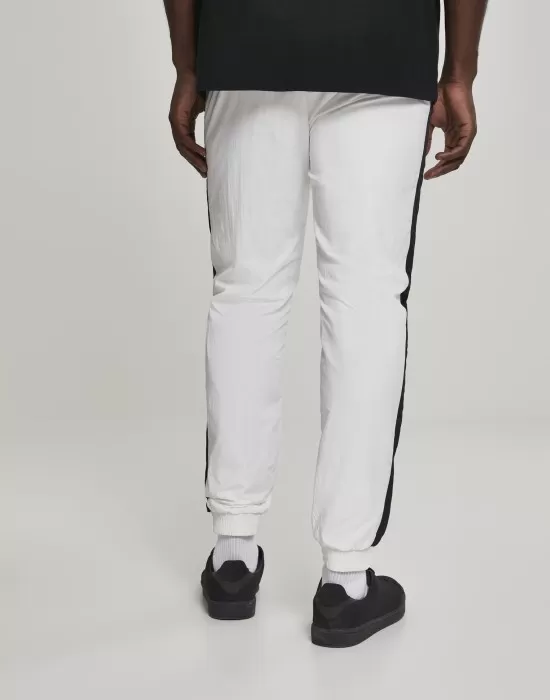 Мъжко долнище Urban Classics  wht/blk в бял цвят, Долнища - Hoodstyle.bg