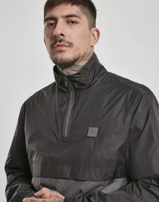 Мъжко яке ветровка Urban Classics black/darkshadow, Ветровки - Hoodstyle.bg