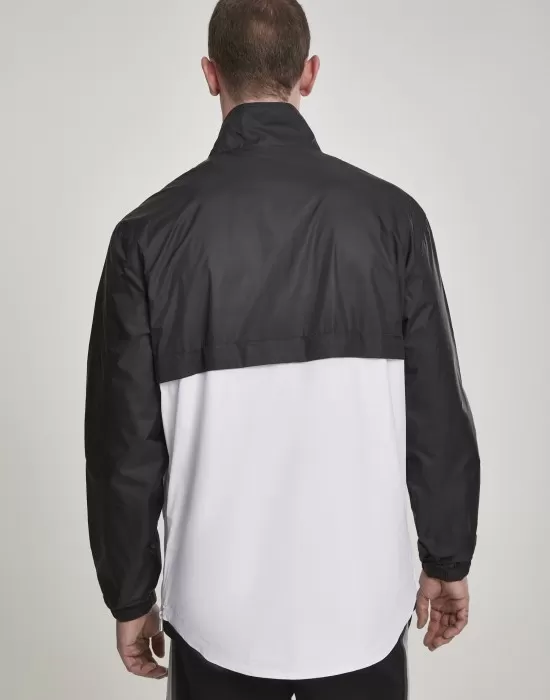 Мъжко яке ветровка Urban Classics blk/wht, Ветровки - Hoodstyle.bg
