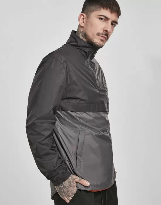 Мъжко яке ветровка Urban Classics black/darkshadow, Ветровки - Hoodstyle.bg