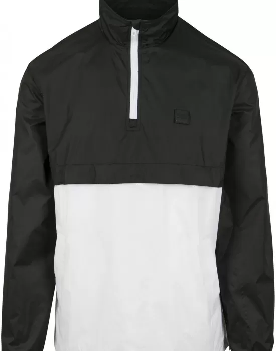 Мъжко яке ветровка Urban Classics blk/wht, Ветровки - Hoodstyle.bg