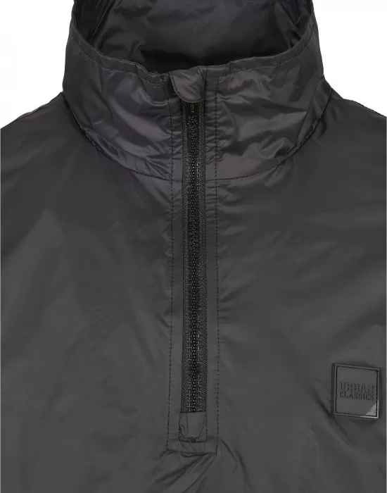 Мъжко яке в черен цвят Urban Classics Stand Up Collar, Якета Пролет / Есен - Hoodstyle.bg