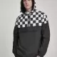 Мъжко яке в черно и бяло от Urban Classics Check Pull Over, Якета Пролет / Есен - Hoodstyle.bg