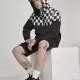 Мъжко яке в черно и бяло от Urban Classics Check Pull Over, Якета Пролет / Есен - Hoodstyle.bg