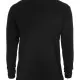Мъжка памучна блуза с копчета Urban Classics Basic Henley в черно, Блузи - Hoodstyle.bg