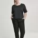 Дамски спортни панталони в черно Urban Classics Ladies Lace Jersey Jog Pants, Панталони - Hoodstyle.bg