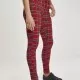 Дамски кариран панталон Urban Classics Ladies Skinny Tartan Pants, Панталони - Hoodstyle.bg