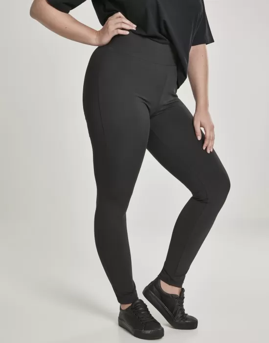 Дамски клин в черно Urban Classics Ladies High Waist Leggings, Клинове - Hoodstyle.bg