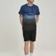Мъжка тениска Urban Classics Dip Dyed midnightnavy/black, Тениски - Hoodstyle.bg