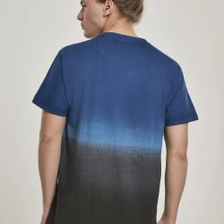 Мъжка тениска Urban Classics Dip Dyed midnightnavy/black