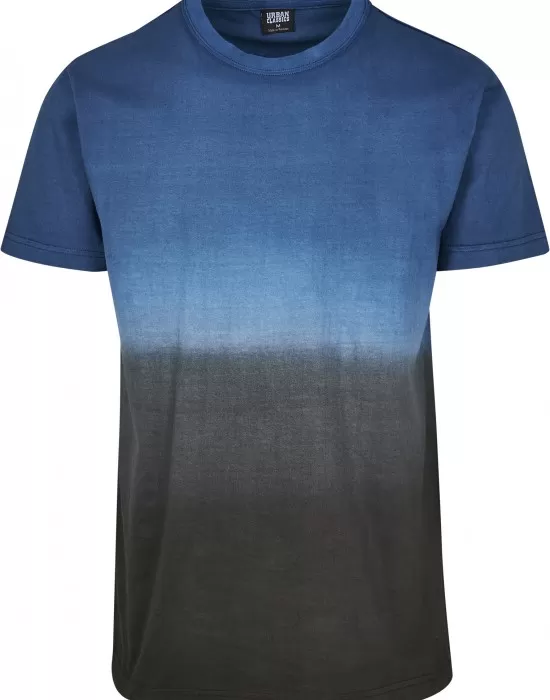 Мъжка тениска Urban Classics Dip Dyed midnightnavy/black, Тениски - Hoodstyle.bg