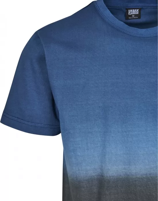 Мъжка тениска Urban Classics Dip Dyed midnightnavy/black, Тениски - Hoodstyle.bg