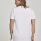 Мъжка тениска в бяло Urban Classics  Short Shaped Turn Up, Тениски - Hoodstyle.bg
