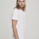 Мъжка тениска в бяло Urban Classics  Short Shaped Turn Up, Тениски - Hoodstyle.bg