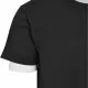 Мъжка двупластова тениска в черно и бяло Urban Classics Full Double Layered, Тениски - Hoodstyle.bg
