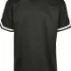 Мъжка тениска в черно Urban Classics Oversized Stripes Mesh, Тениски - Hoodstyle.bg