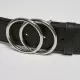 Колан в черен цвят Urban Classics Ring Buckle от синтетична кожа, Колани - Hoodstyle.bg