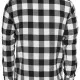 Мъжка карирана риза Urban Classics blk/wht, Ризи - Hoodstyle.bg