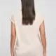 Дамска тениска с паднали ръкави в светлорозов цвят Urban Classics Ladies Organic Tee, Тениски - Hoodstyle.bg