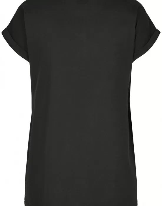 Дамска изчистена тениска Urban Classics в черно, Тениски - Hoodstyle.bg