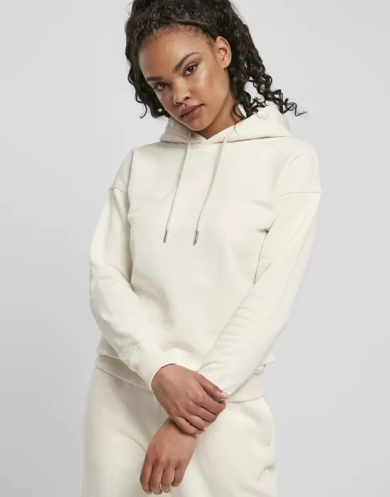 Дамски суичър в пясъчен цвят Urban Classics от органичен памук, Суичъри - Hoodstyle.bg